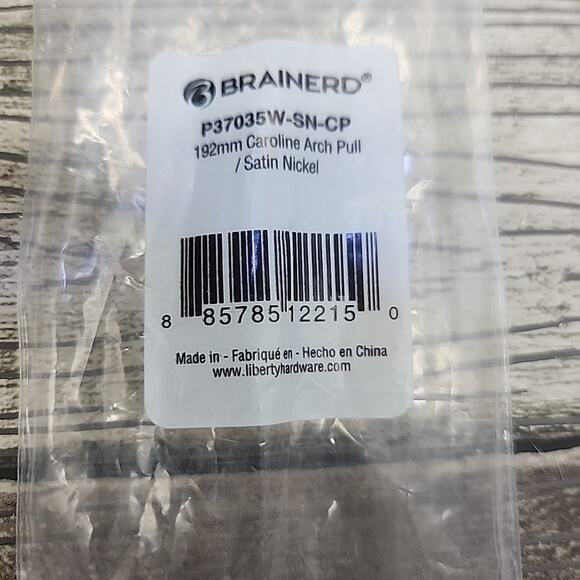 Brainerd Caroline 192mm Satin Nickel Arch Cabinet Pull 2Pack [94] - Picture 4 of 10